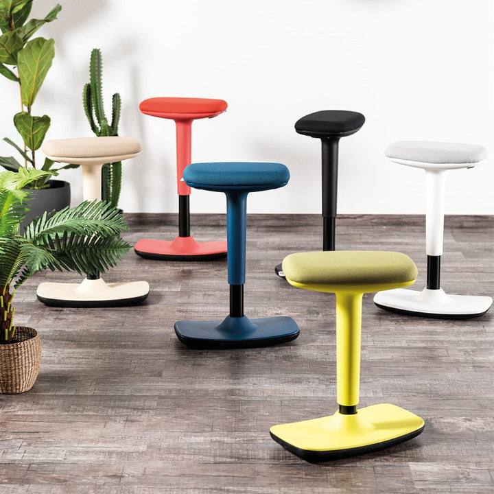 TREND OFFICE to-Swift, Bürohocker, Stehsitz, Stehhilfe, Sitzhocker mit Wippfunktion ergonomisch und