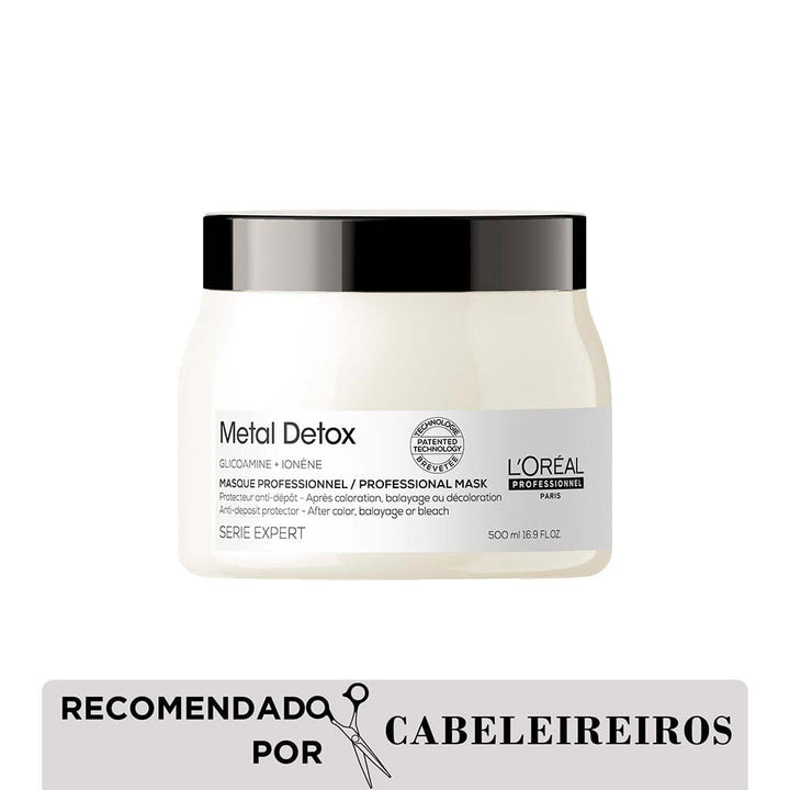 L'Oréal Serie Expert Metal Detox Mask 500ml 500 ml (1er Pack), 500 ml (1er Pack)