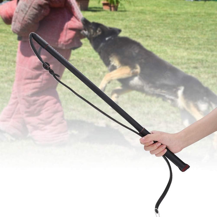 Mittlere Hundetrainingspeitsche, Grosse künstliche Rindslederpeitsche, Training für Hund