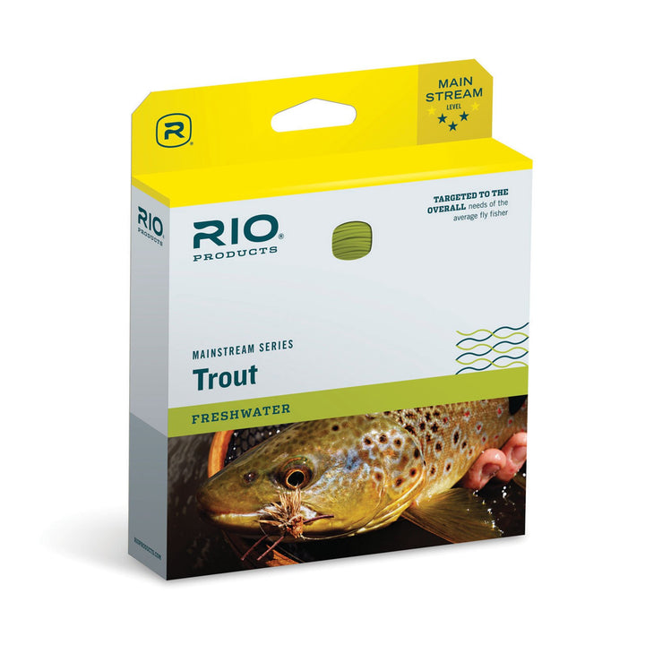 RIO Products Mainstream Trout Fly Line 4 Weight, 4 Weight