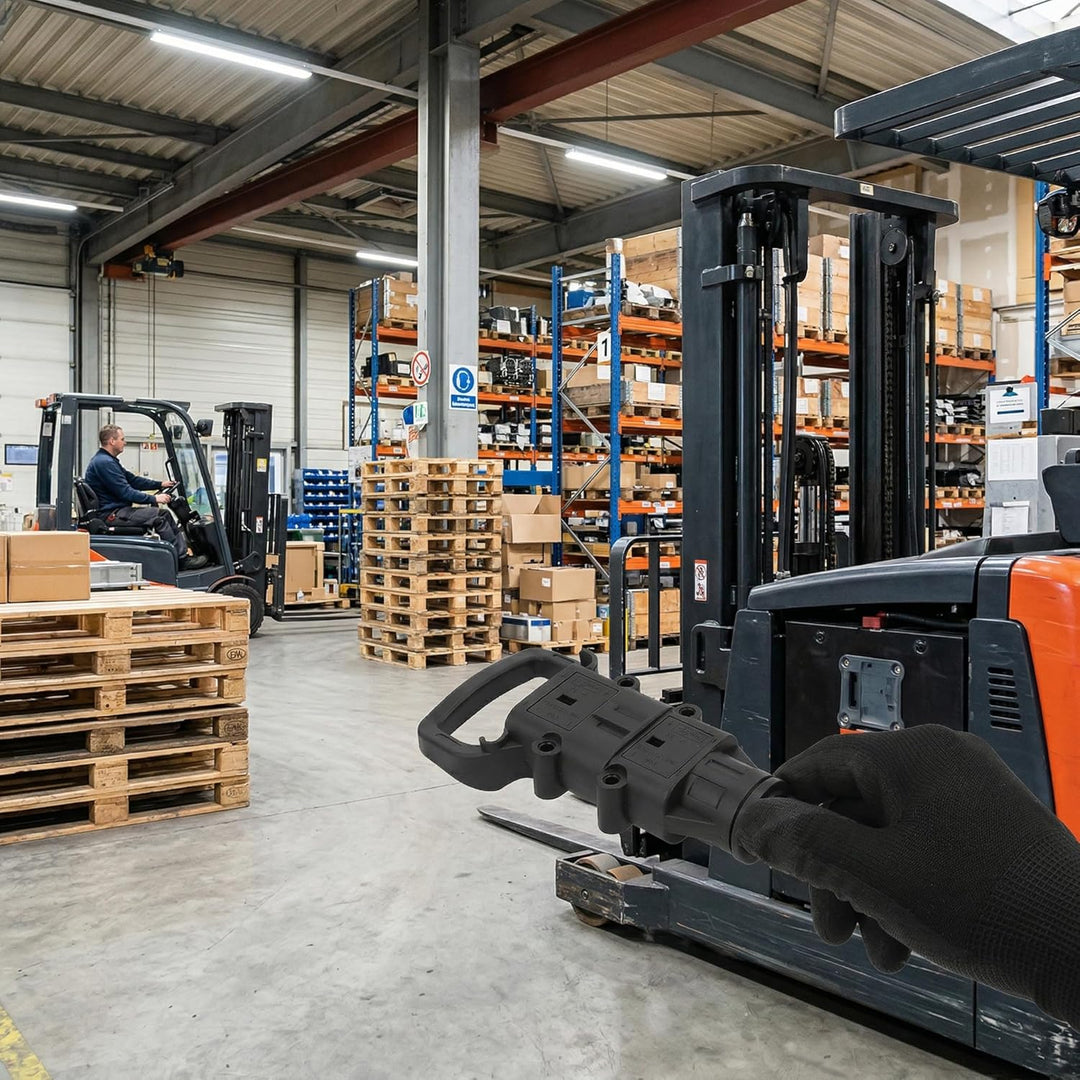 80A Elektro-Gabelstapler Stromanschluss Batterielade Schnelltrennstecker Männlich Weiblich Stecker m
