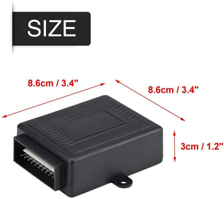 Universal Keyless Entry System für Auto - Zentralverriegelung mit Fernbedienung, Funk Kit (12V, 50-8