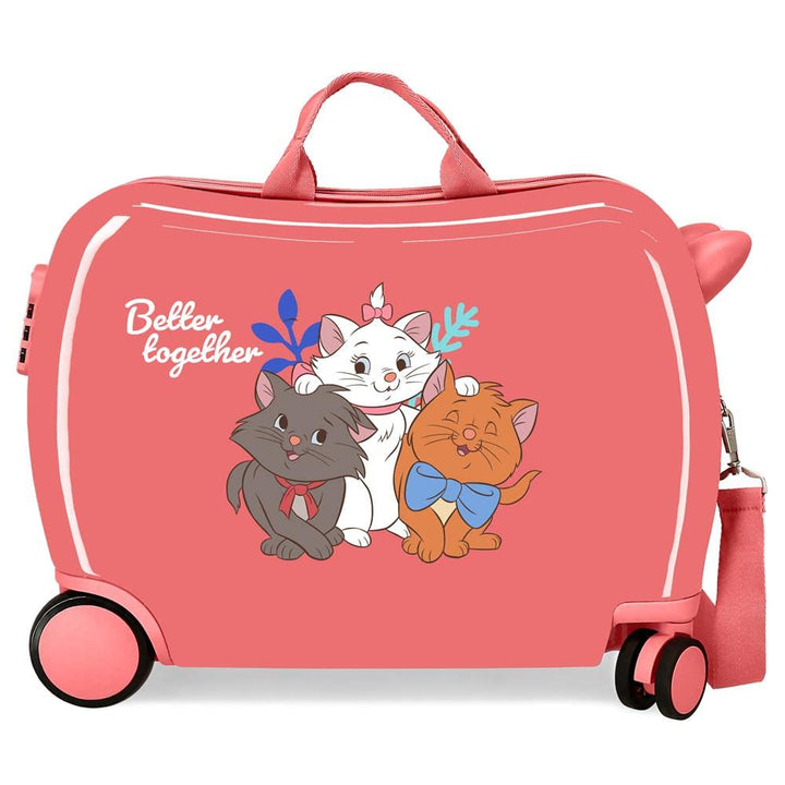 Disney Aristocats Kinderkoffer, 50 x 38 x 20 cm Aristocats Koralle, Aristocats Koralle
