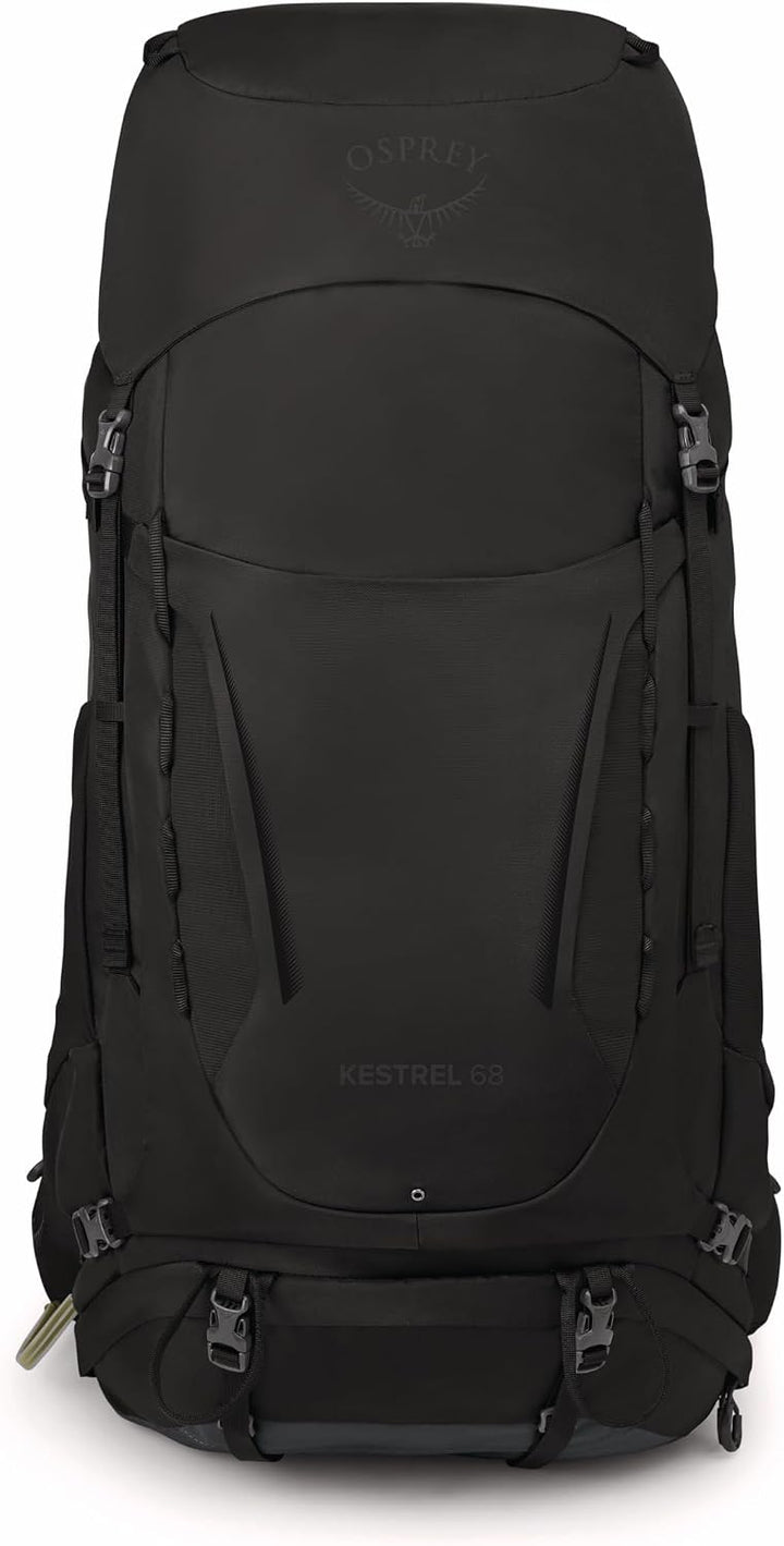 Osprey Herren Kestrel 68 Backpack (1er Pack) L-XL Schwarz, L-XL Schwarz