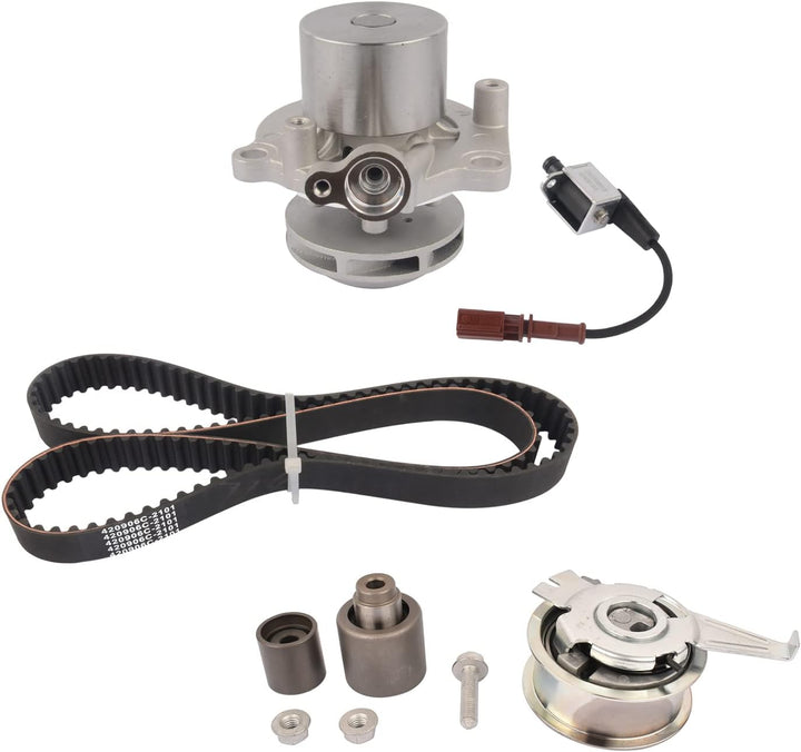 Flynsu Reparatursatz für Wasserpumpe Ersatz für 4G2 C7 4GC 8T3 5F5 1.6 TDI 2.0 TDI 04L 121 011 X 04L