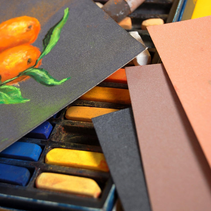 Clairefontaine 296011C Packung (mit 5 Zeichenbögen Pastelmat, 70 x 100 cm, 360 g, ideal für Trockent