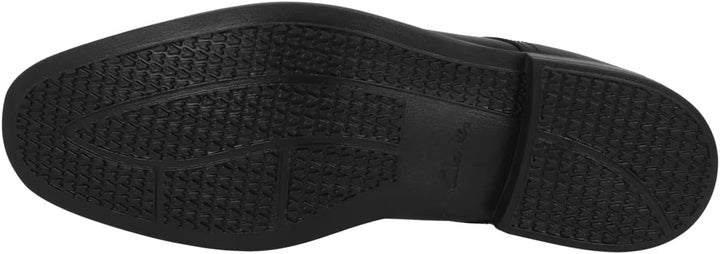 Clarks Herren Howard Walk Oxford 48 EU Schwarzes Dunkelschwarzes Leder, 48 EU Schwarzes Dunkelschwar