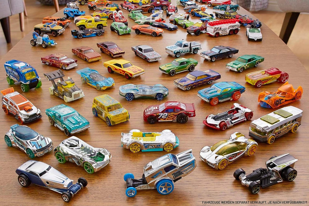 Hot Wheels GWN98-36er Geschenkset Sortiment, 36 Fahrzeuge im Massstab 1:64, Geschenk für Sammler und