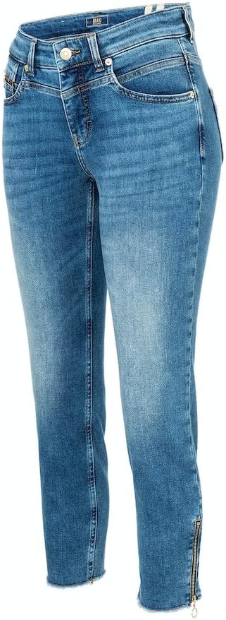 Mac Damen Jeans Rich Slim Slim Fit, 34W / 26L D415 Authentic Indigo Used