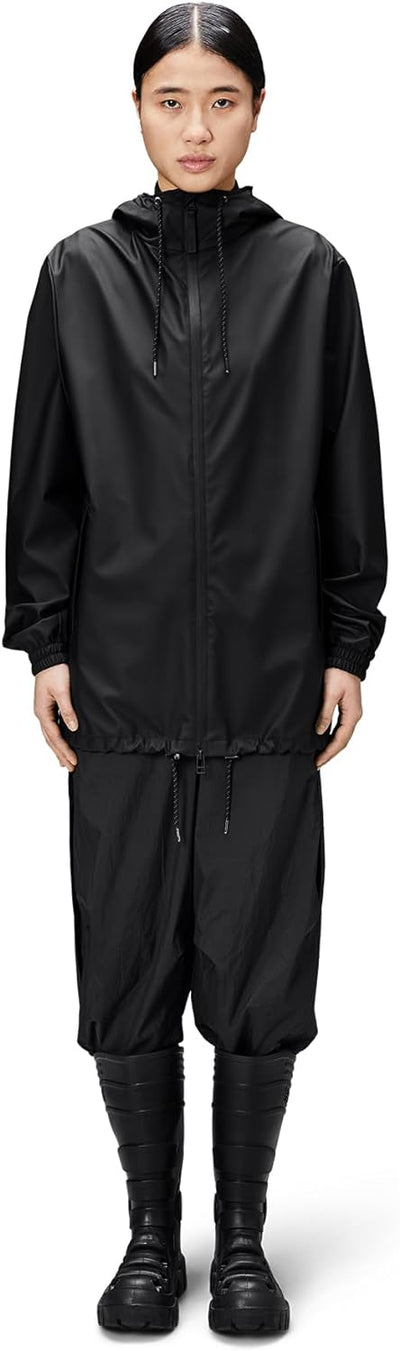 RAINS Unisex Stormbreaker Regenjacke M 01 Schwarz, M 01 Schwarz