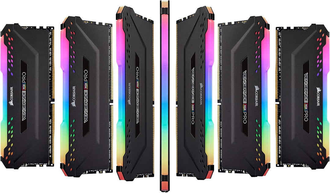 Corsair VENGEANCE RGB PRO 16GB (2x8GB) DDR4 4000 (PC4-32000) C18 AMD Optimierter Arbeitsspeicher - s