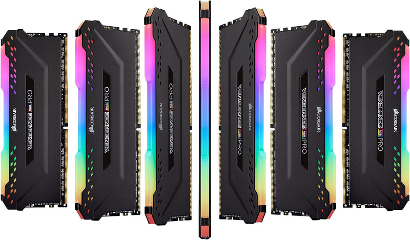 Corsair Vengeance RGB Pro 32GB (4x8GB) 3600MHz C18 - schwarz 4 x 8 GB, 4 x 8 GB