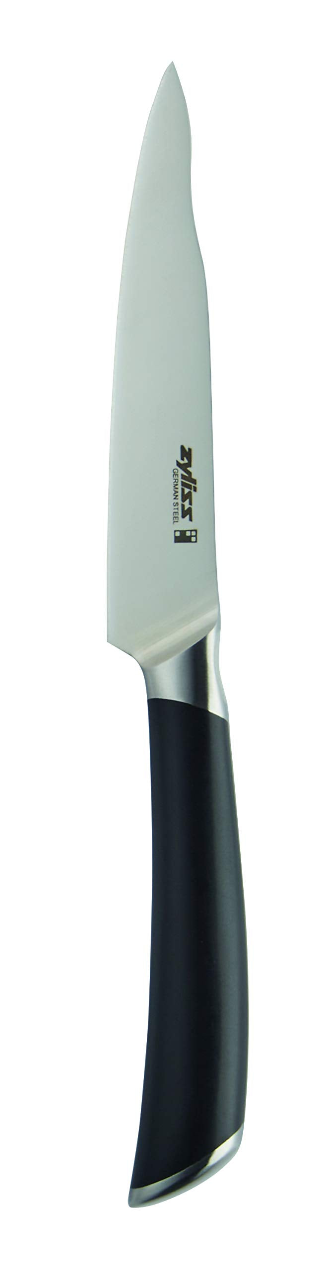 Zyliss Comfort Pro 11cm Gemüsemesser, Schälmesser, Extra Scharfe Deutscher Edelstahl, Antibakteriell