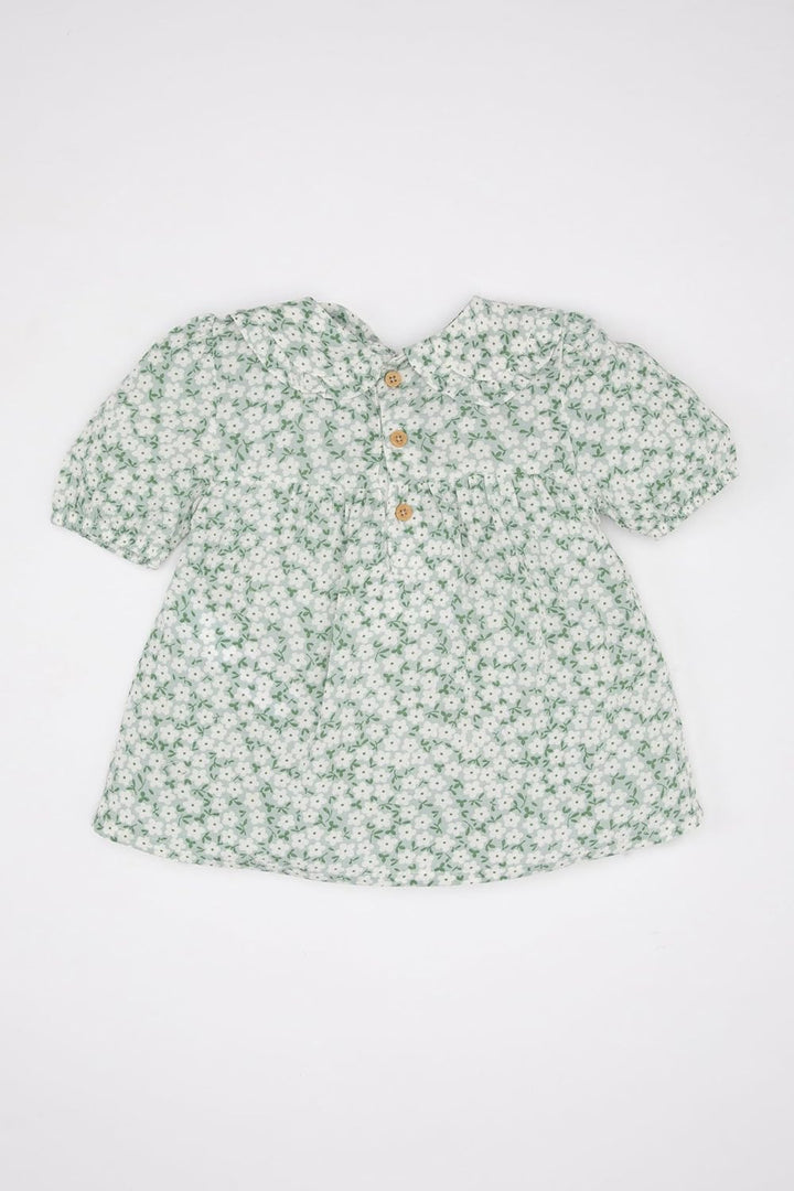 DeFacto Baby-Mädchen Shirt 6-9 Monate Mint, 6-9 Monate Mint