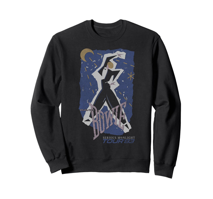 David Bowie - Ernstes Mondlicht 1983 Tour Sweatshirt