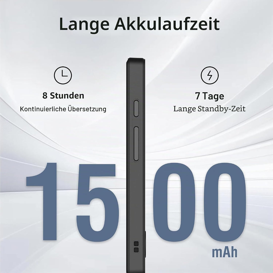 Anfier Übersetzer Gerät W12S Unterstützung 144 Sprachen und Akzente 98% hohe Genauigkeit schnelle Zw