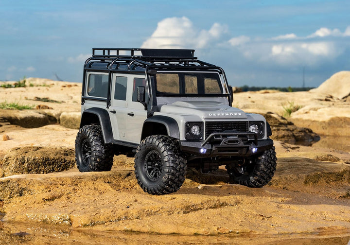 TRAXXAS TRX-4m LR Defender 4x4 Brushed 1:18 RC Modellauto Elektro Crawler Allradantrieb (4WD) RTR 2,