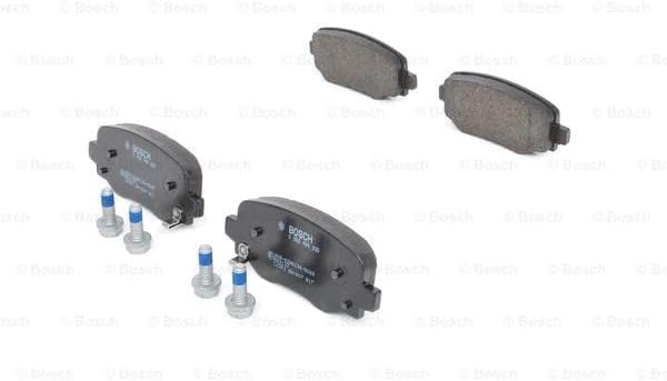 Bosch BP1919 Bremsbeläge - Hinterachse - ECE-R90 Zertifizierung - vier Bremsbeläge pro Set