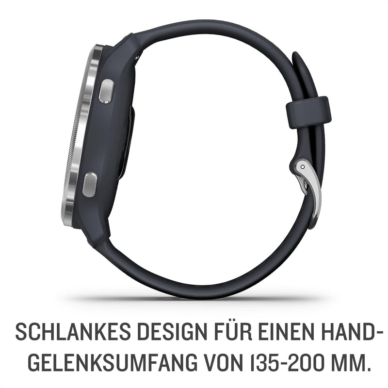 Garmin Venu 2 – GPS-Fitness-Smartwatch mit ultrascharfem 1,3“ AMOLED-Touchdisplay, umfassenden und G