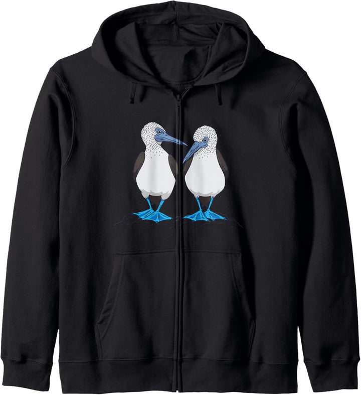 Blaufusstölpel Meeresvogel Tropischer Meeresvogel Vogelkunde Kapuzenjacke