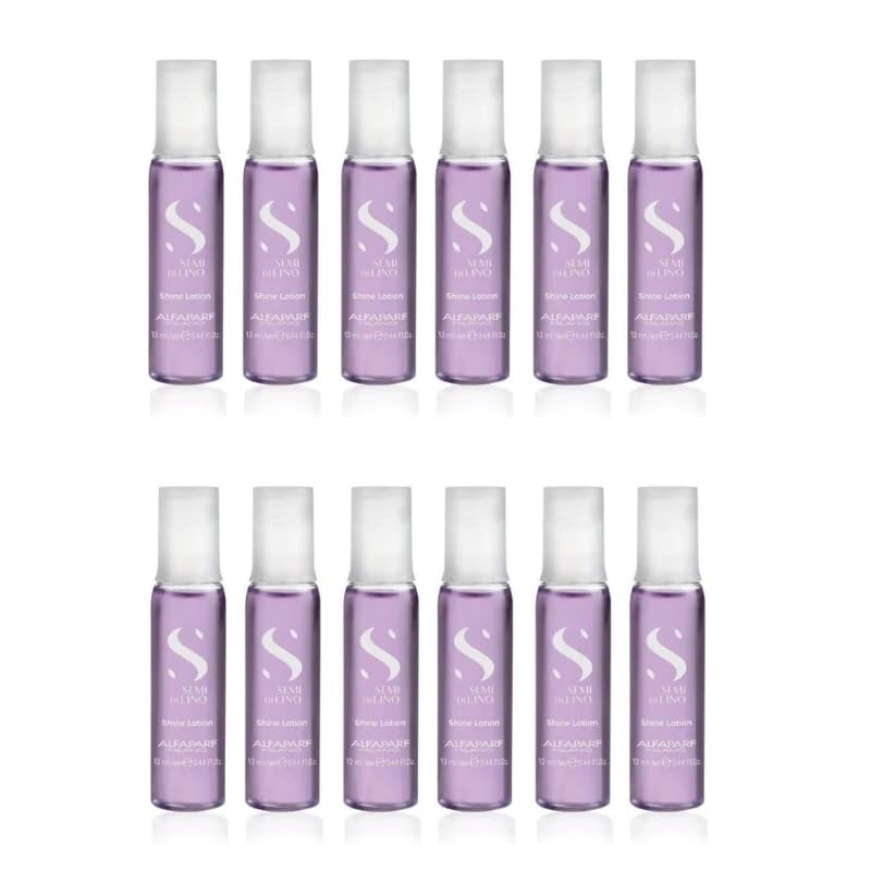 Alfaparf Milano Semi Di Lino Sublime Shine Lotion 12x13ml Único Schwarz, PF016452, 156 ml