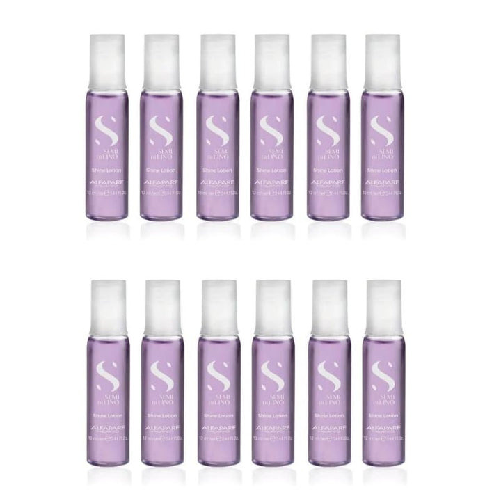 Alfaparf Milano Semi Di Lino Sublime Shine Lotion 12x13ml Único Schwarz, PF016452, 156 ml