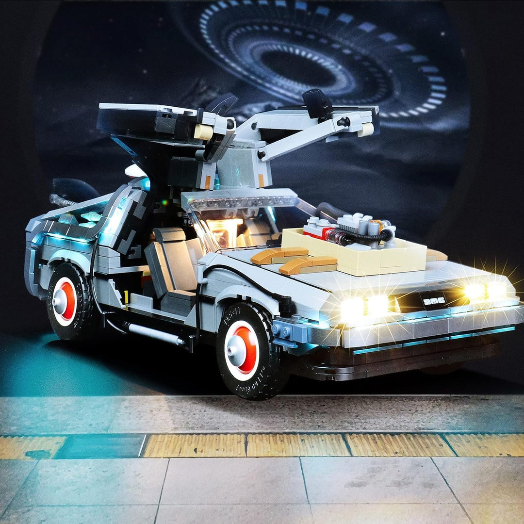 BrickBling LED-Beleuchtung für Lego 10300 Back to The Future Time Machine Collectible Kit (kein Lego