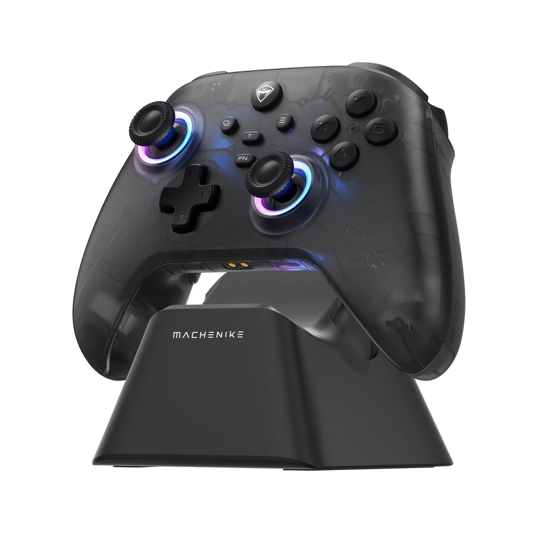 Machenike G3V2 Controller PC, Gamepad PC Wireless, 2 Einstellbare Hall Effekt Joystick, 2 Programmie