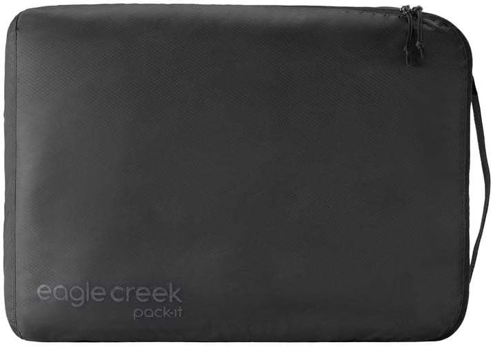 eagle creek Pack-It Isolate Cube L Black Large Schwarz, Large Schwarz