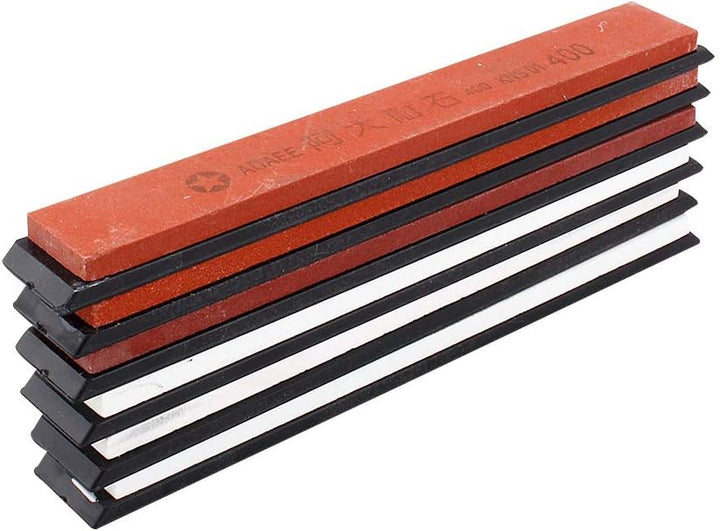 Hilitand Schärfsteine, 6pcs Schleifstein Schleifstein Set Schleifstein Polierspitzer Schleifstein 18