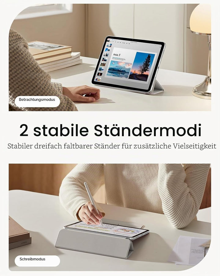 ESR für iPad Air 13 Zoll M4/M3/M2 Hülle (2026/2025/2024) und iPad Pro 12.9 (2022/2021/2020), Magnetb