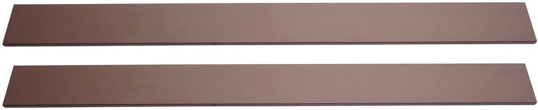 Mendler 4er Set Latten für WPC-Sichtschutz Sarthe-AM, Bretter Windschutz, ca. 1qm - 180cm, braun, 18