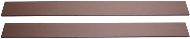 Mendler 4er Set Latten für WPC-Sichtschutz Sarthe-AM, Bretter Windschutz, ca. 1qm - 180cm, braun, 18