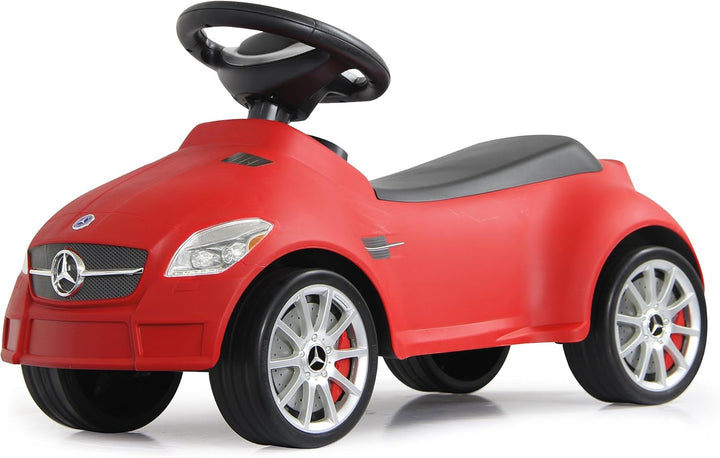 JAMARA 460205 - Rutscher Mercedes SLK55AMG rot – Kippschutz, Flüsterreifen, echte Scheinwerferattrap