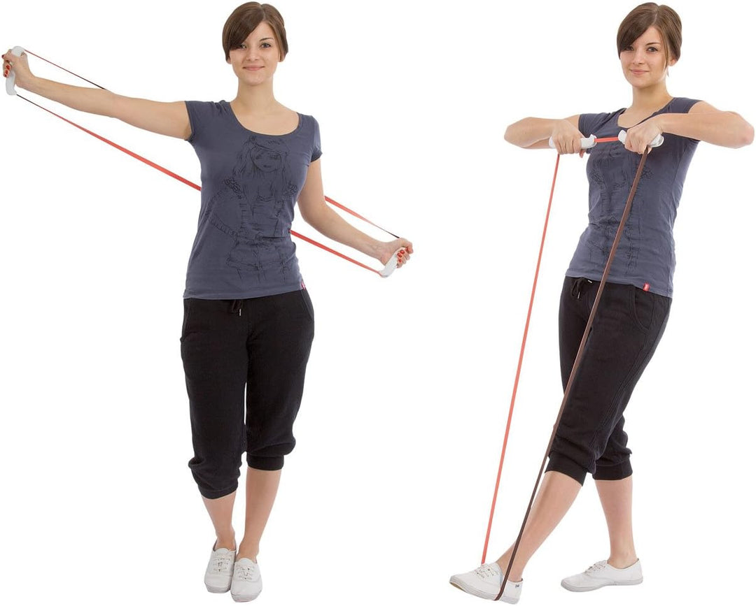 Original Deuser Band Deuserbänder-Set Expander Gymnastik Fitness, 2