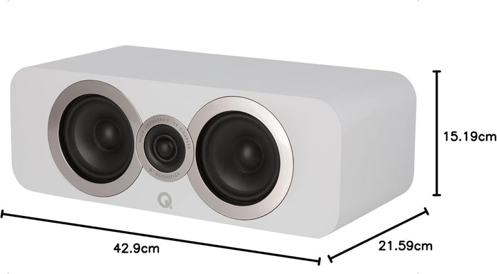 Q Acoustics Centerlautsprecher Q 3090 CI Weiss, Weiss