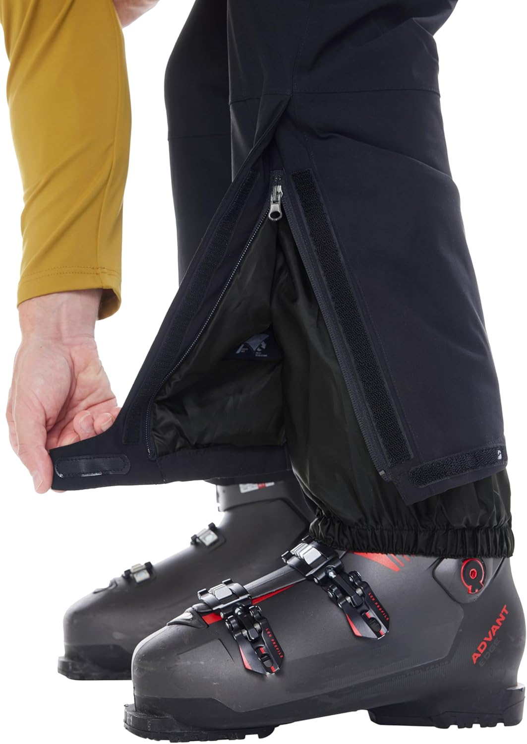 Killtec Herren Skihose/Funktionshose mit abnehmbaren Trägern Schwarz XL Skihose, Schwarz XL Skihose