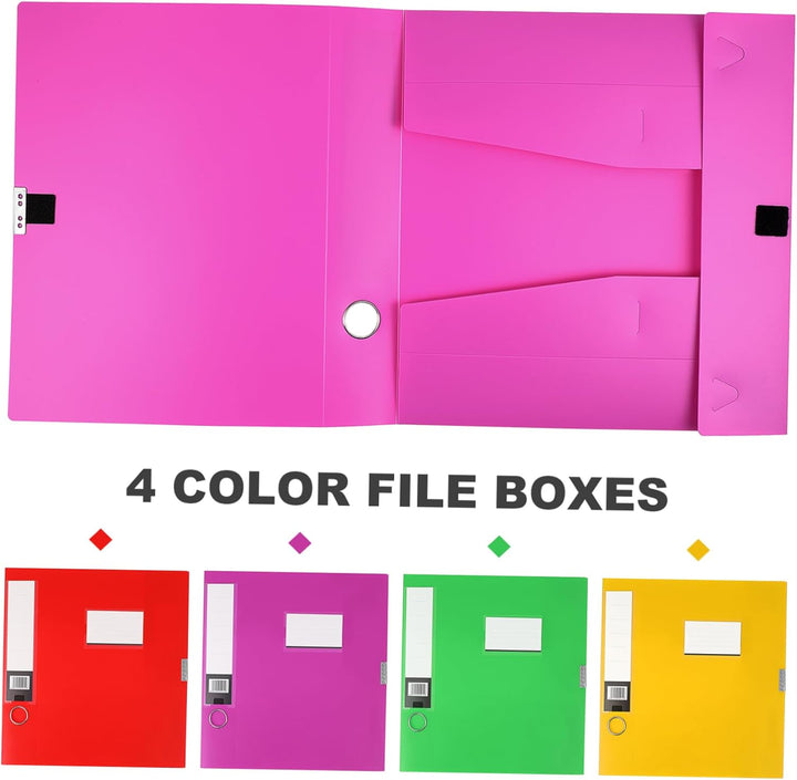 STOBOK 5 Stück Aufbewahrungsboxen Archivboxen Archivboxen Kunststoff Archivboxen Aufbewahrungsboxen