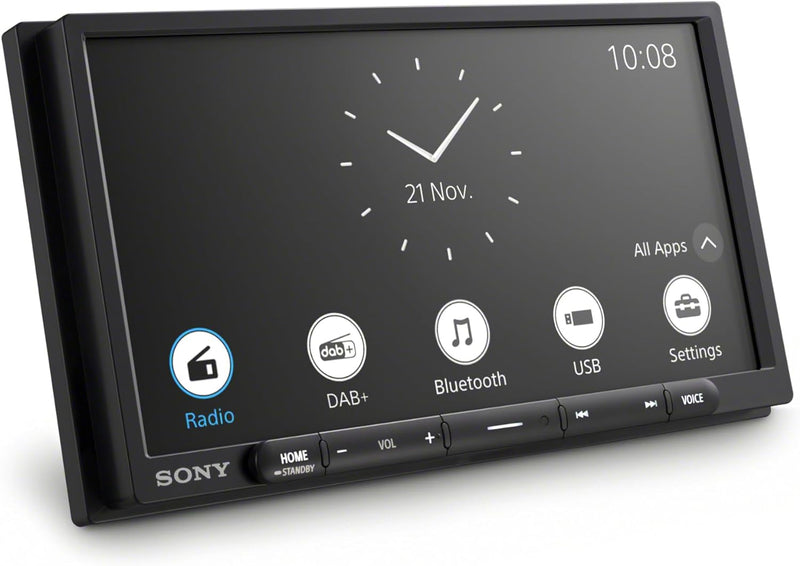 Sony XAV-AX4050ANT - 2 DIN, 6.95" Media Receiver mit Wireless CarPlay & AndroidAuto (4x55W, USB-C, 3