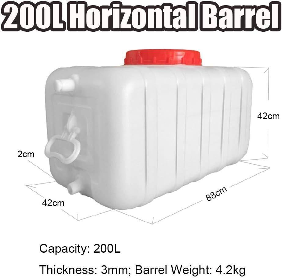 LPLND wasserkanister Reisen Im Freien Multifunktionaler Wassertank 50L/100L/150L/200L Auto Tragbar H