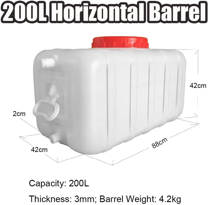 LPLND wasserkanister Reisen Im Freien Multifunktionaler Wassertank 50L/100L/150L/200L Auto Tragbar H