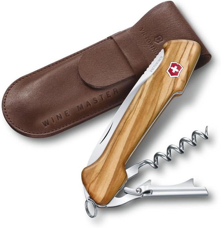 Victorinox Schweizer Taschenmesser Wine Master, Kellnermesser, Multitool, 6 Funktionen, Feststellkli