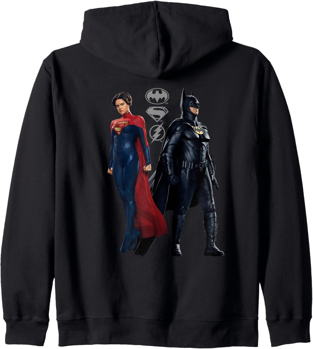 The Flash Movie Batman and Supergirl Kapuzenjacke