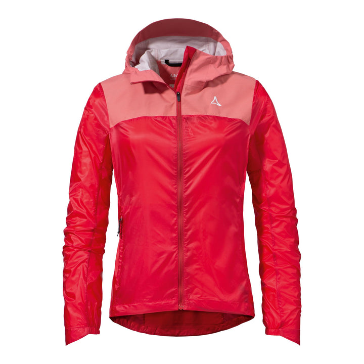 Schöffel Damen Hybrid Jkt Flow Trail L, extrem leichte, atmungsaktive MTB Jacke, wasserabweisende Fa