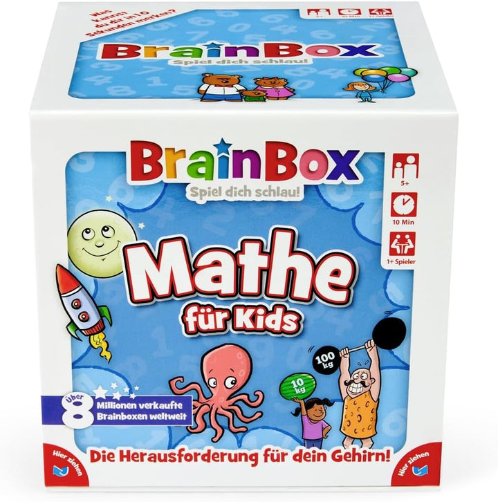 Brain 2094939 BOX 94939 - Lernspiel - Mathe für Kids, Spiel dich schlau - ab 1 Spieler, Dauer circa