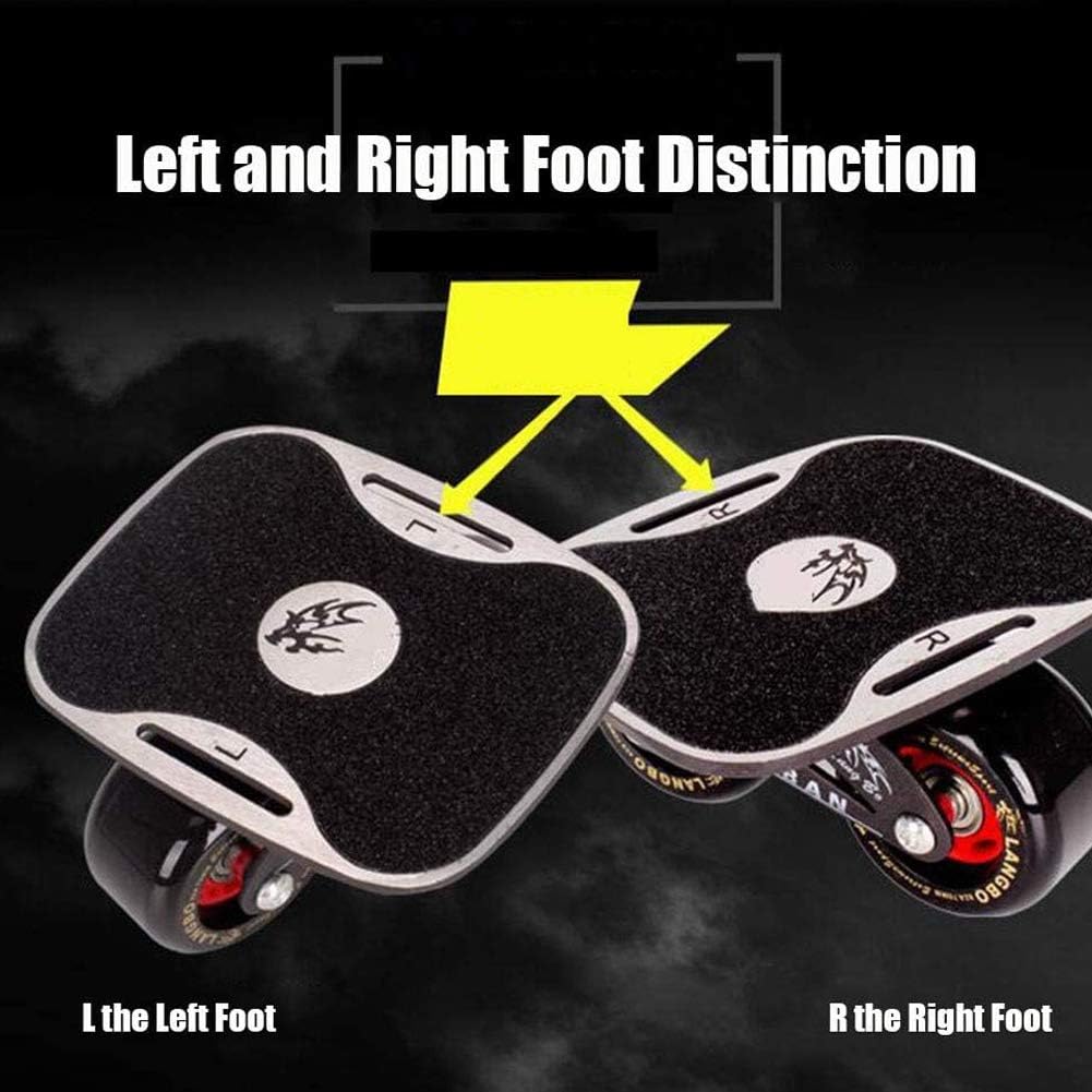 Sumeber Drift Skates Split Skateboard Tragbares Rollschuhdeck Drift High Rebound Skate Outdoor Slidi