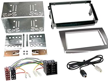 Pioneer DMH-A240BT 2-DIN Autoradio Bluetooth USB passend für Alfa Romeo Mito 2008-2013 Silber