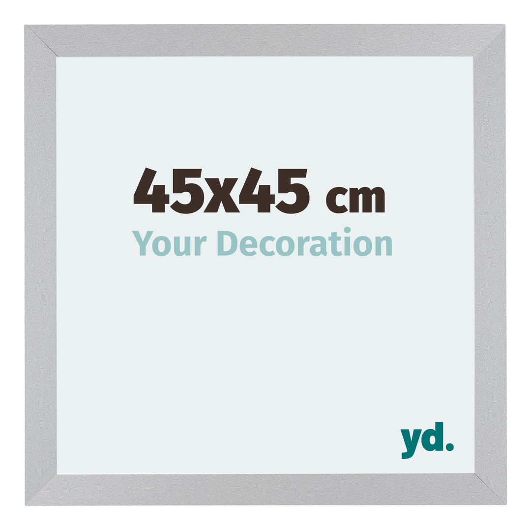yd. Your Decoration - Bilderrahmen 45x45 cm - Bilderrahmen aus MDF mit Acrylglas - Antireflex - Ausg