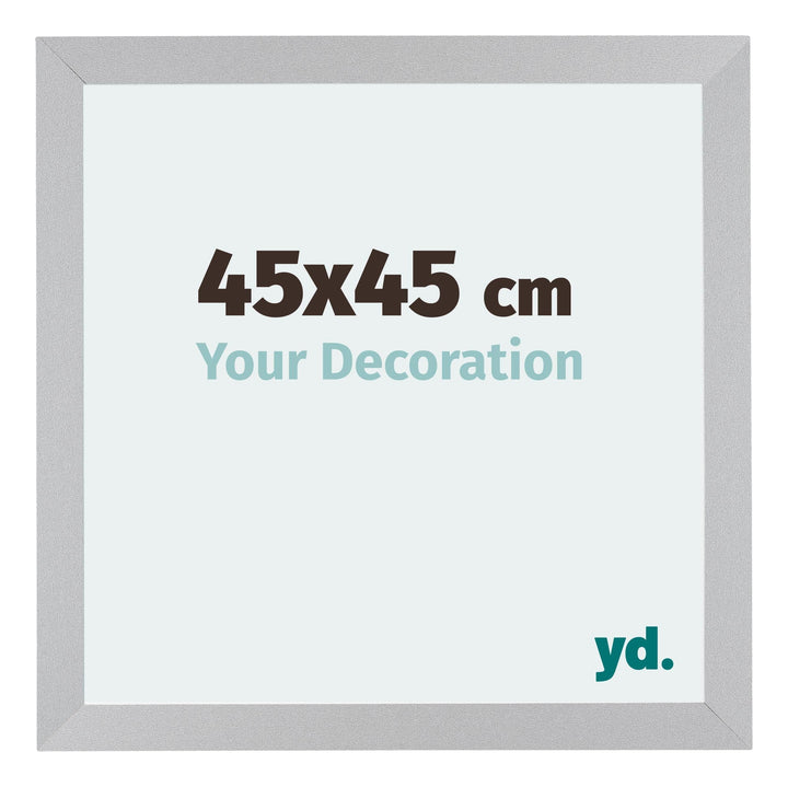 yd. Your Decoration - Bilderrahmen 45x45 cm - Bilderrahmen aus MDF mit Acrylglas - Antireflex - Ausg