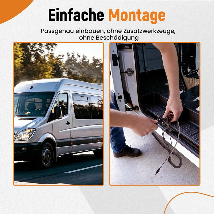 maXpeedingrods Elektrisches Schiebetürkabel Rechts Unten für Mercedes Sprinter B906 für VW Crafter 2